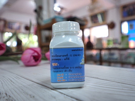 ยาแคปซูลสมุนไพร ฟ้าทะลายโจร บรรจุขวด 100 แคปซูล