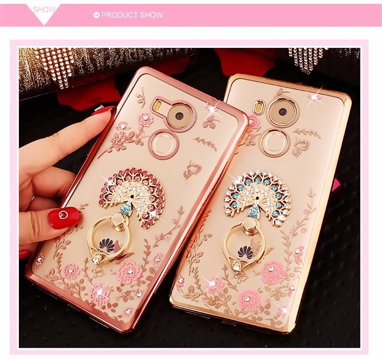 Case Huawei GR5 / Pre-order * เคสหรูหราเทคนิคการชุบทอง TPU ซิลิโคนอ่อนนุ่ม+ แหวน *