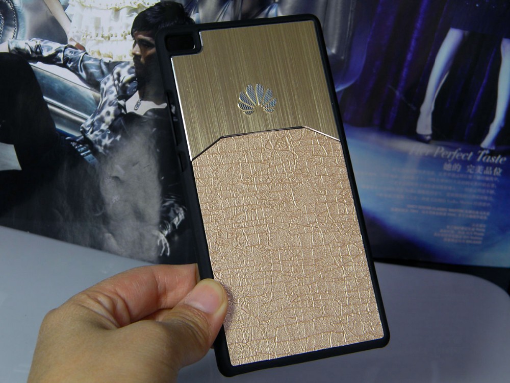 Case Huawei P8 Lite / Pre-order * เคสหรูหรา ขัดอลูมิเนียมโลหะ ผิวHybird ปกแข็ง *