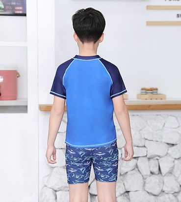 ชุดว่ายน้ำ แยกชิ้น ลายฉลาม ไซส์ 4XL-5XL-6XL