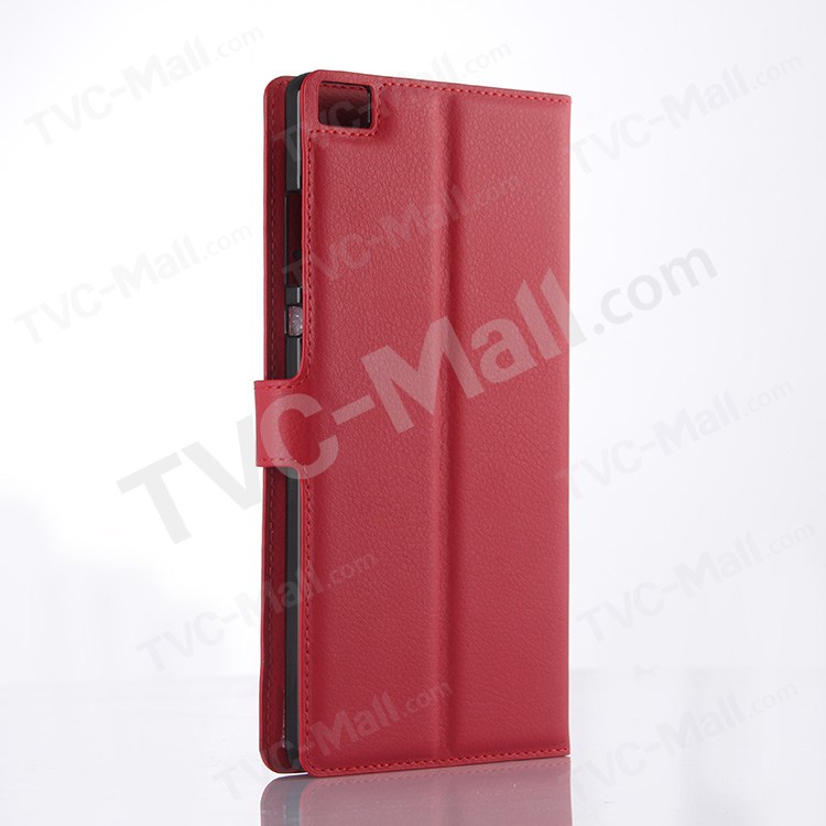 Case Huawei P8 Max / Pre-order * เคสผิวลิ้นจี่ สะดวก 3 และช่องเสียบการ์ด 1 ช่องเงินสด *