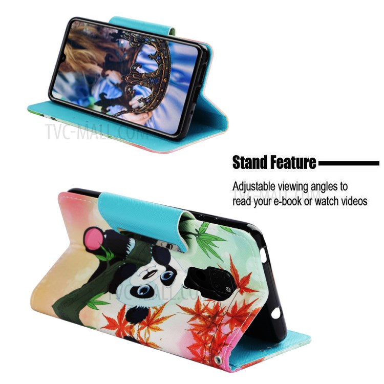 Case Huawei Mate 20 / Pre-order * เคสพิมพ์ลายเนื้อ PU ซองหนังกระเป๋าสตางค์ *