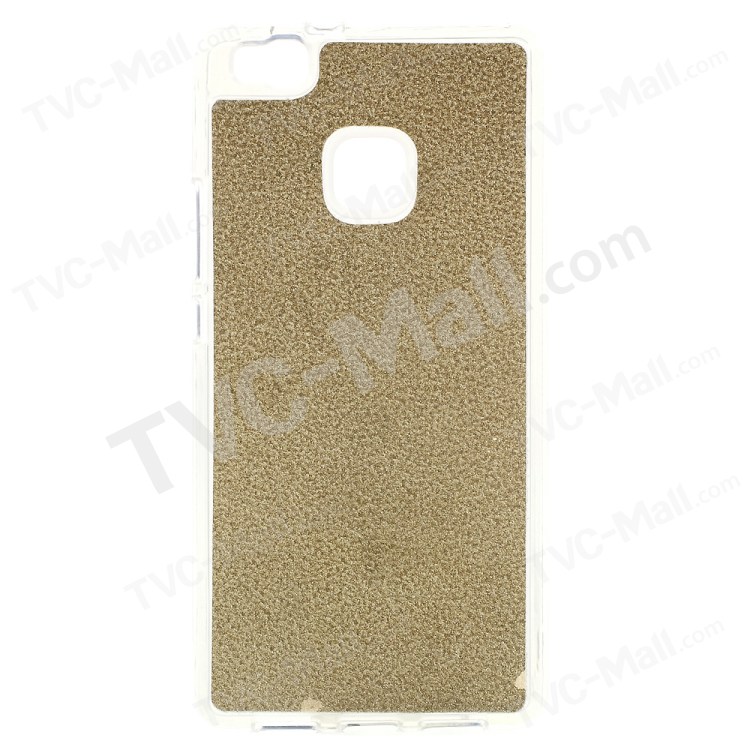 Case Huawei P9 Lite / Pre-order * เคส TPU นุ่มและยืดหยุ่น ตกแต่งด้วยกากเพชรลักษณะพราว *