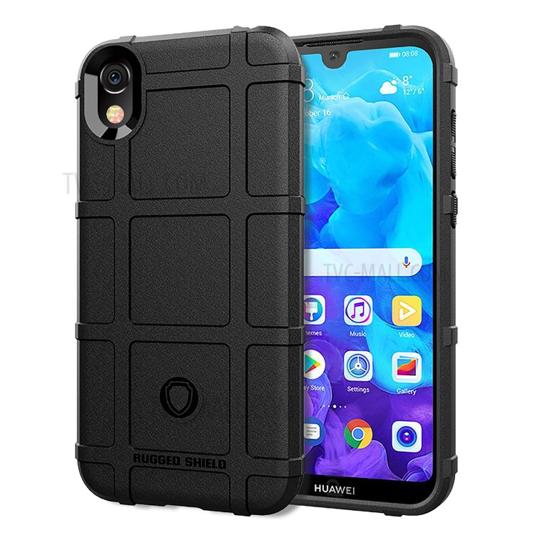 Case Huawei Y5 2019 / Pre-Order * พื้นผิวสี่เหลี่ยมจตุรัส TPU ทนทานป้องกันการกระแทก *