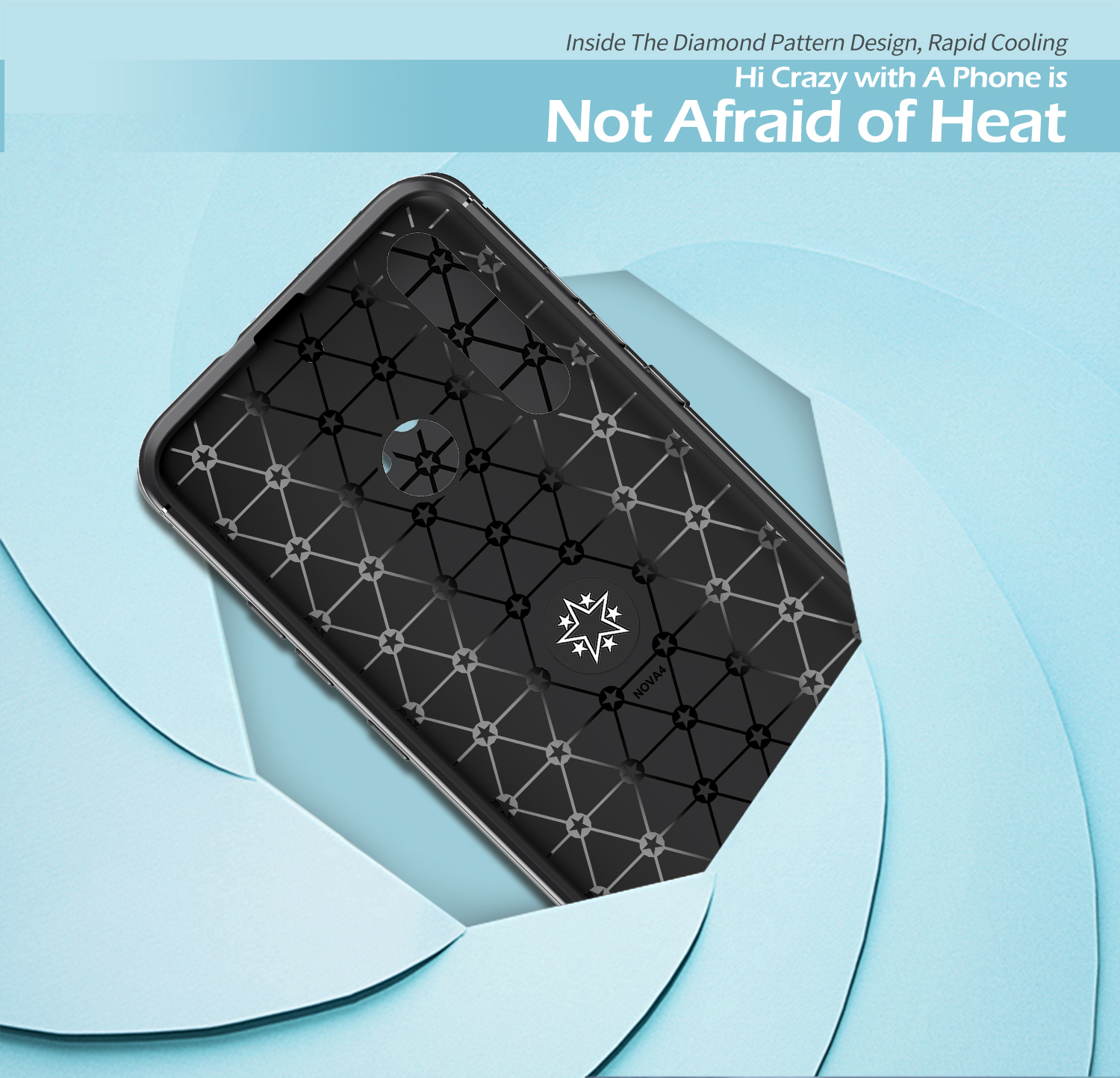 Case Huawei Nova 4 / Pre-Order * เคส TPU + แหวนนิ้ว + ขาตั้ง (Built-in โลหะแผ่นแม่เหล็ก) *