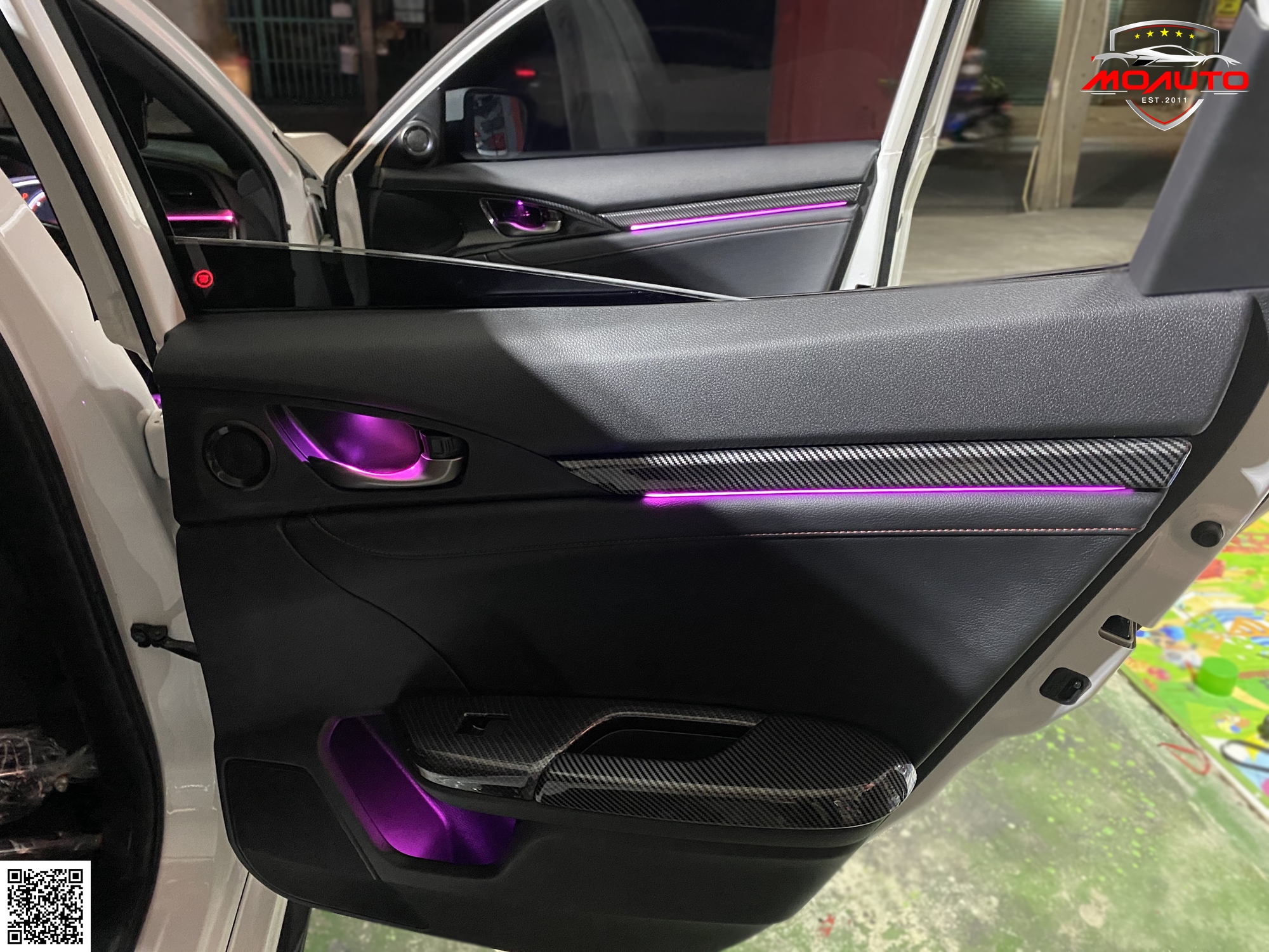 ไฟ Ambient light ตรงรุ่น V1 CIVIC FC / FK