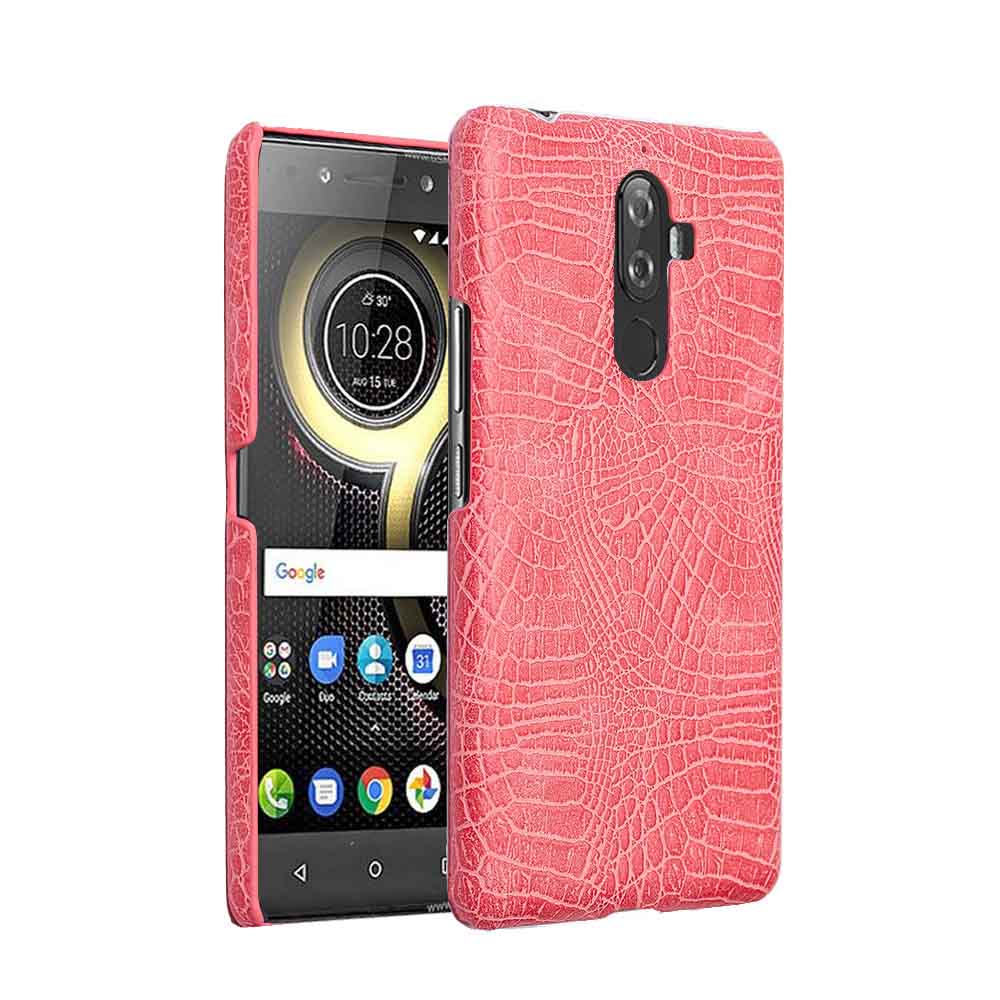 Case Lenovo K8 Note / Pre-order * ปกแข็ง PC พร้อมหนังจระเข้เคลือบหนัง PU *