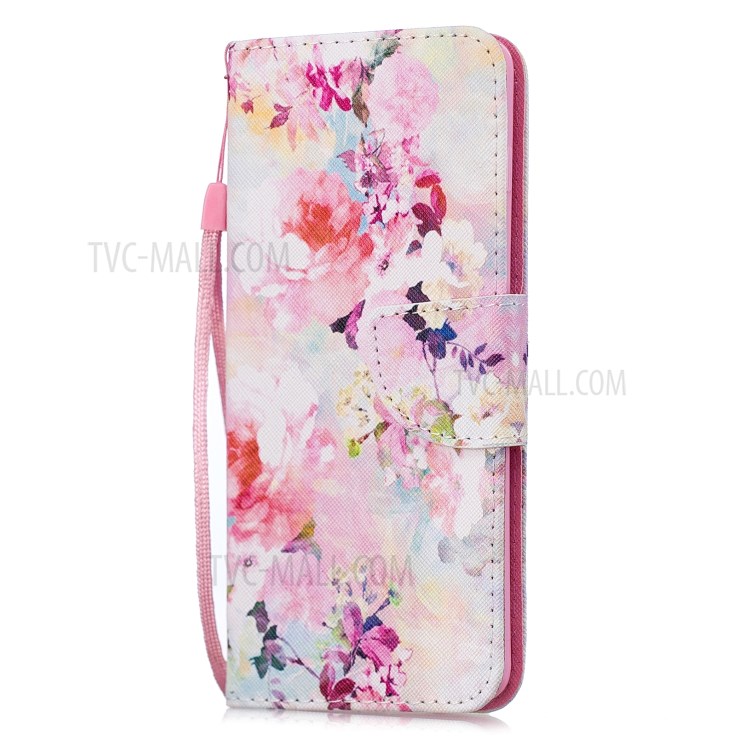 Case Samsung Galaxy S10 / Pre-Order * กระเป๋าสตางค์พิมพ์รูปแบบยืน เคสที่มีสายคล้องมือ *