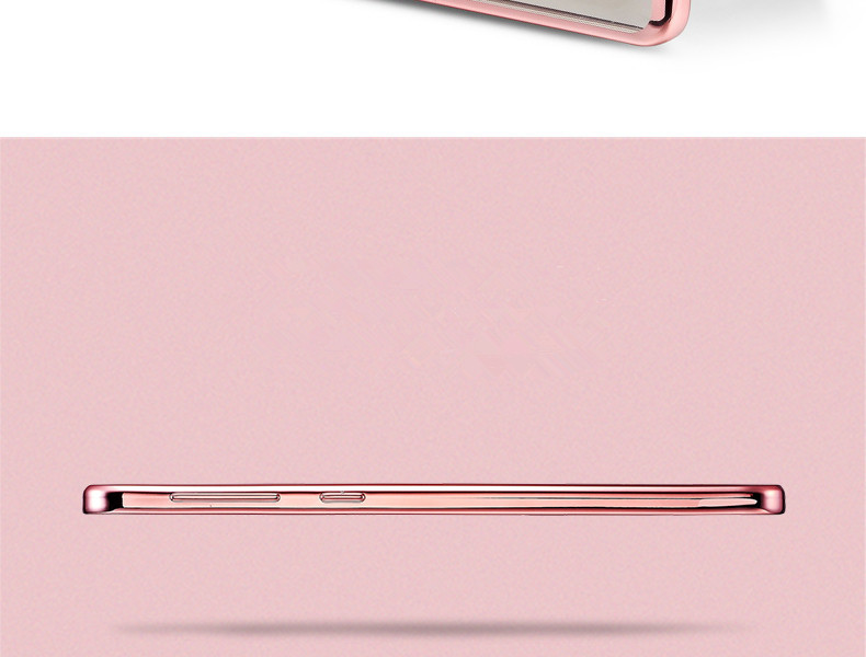 Case Huawei Y5ii / Pre-order * เคสหรูหราเทคนิคการชุบทอง TPU ซิลิโคนอ่อนนุ่ม *