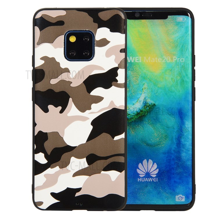 Case Huawei Mate 20 Pro / Pre-order * เคสลายพราง Soft TPU สามารถบิดได้อย่างอิสระโดยไม่แตกร้าว *