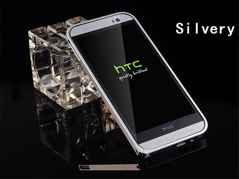 Case HTC ONE M8 / Pre-order * อลูมิเนียมอัลลอยด์กันชนเปลือย, การกระจายความร้อนที่ดี *