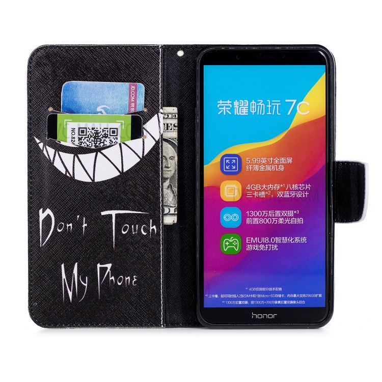 Case Huawei Y7 Pro 2018 / Pre-order * เคสกระเป๋าสตางค์พิมพ์ลาย *