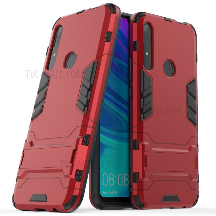Case Huawei Y9 Prime 2019 / Pre-Order * เคสกันกระแทกพลาสติกแข็ง + TPU อ่อน = ป้องกันสองชั้น พร้อมขาตั้ง *