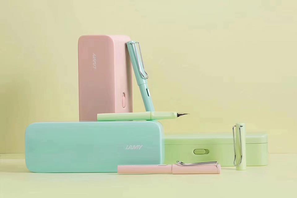 Gift set LAMY safari Pastel Mint 2019 plastic box