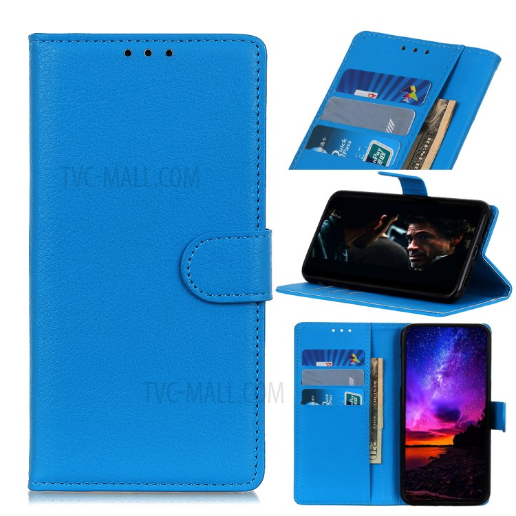 Case Huawei P40 / Pre-order * เคสกระเป๋าโทรศัพท์หนังเนื้อลิ้นจี่ สไตล์กระเป๋า: 3 ช่องเสียบการ์ด + กระเป๋าเงินสด 1 ช่อง *