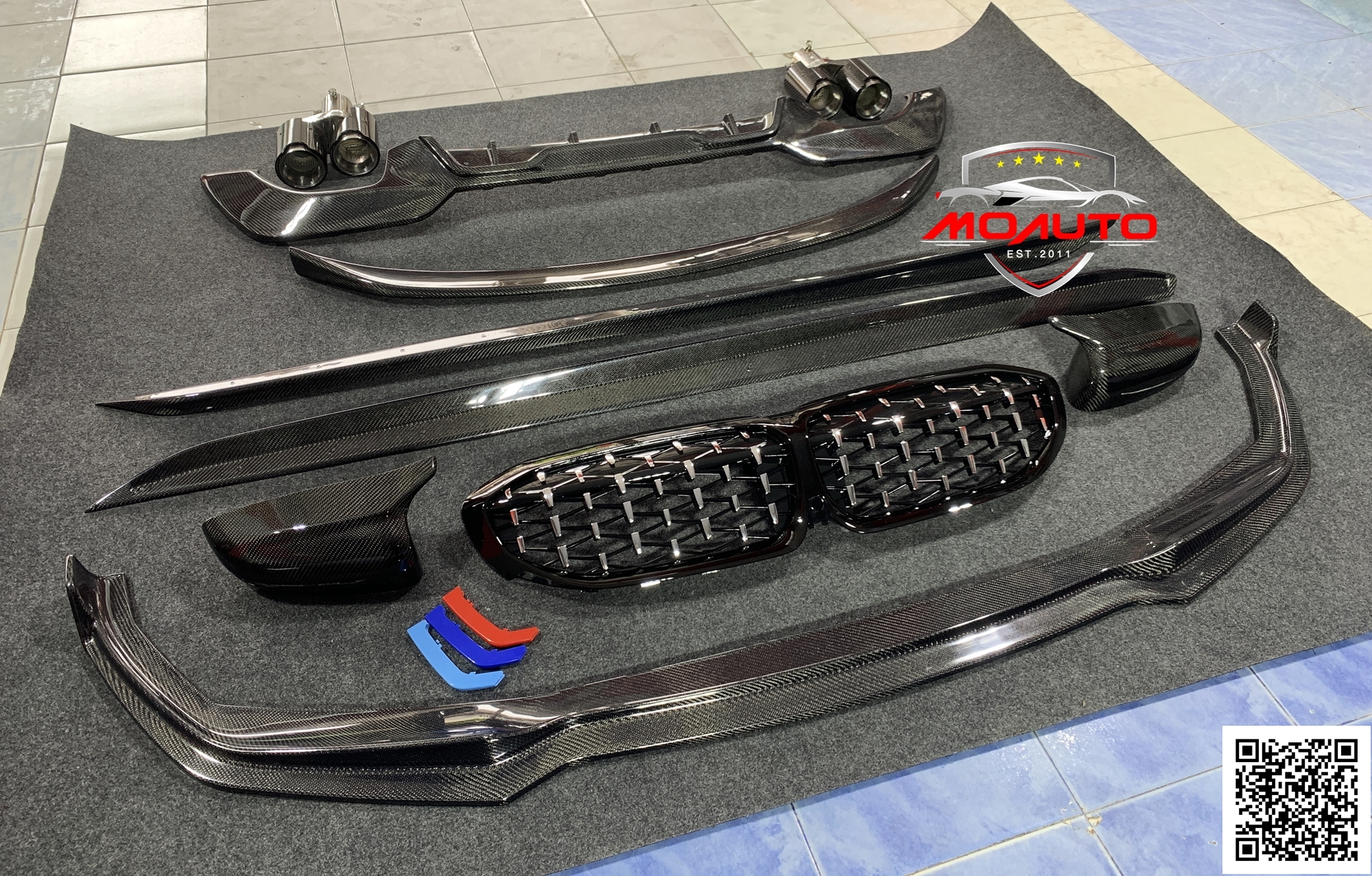 สปอยเลอร์ฝากระโปรงท้าย BMW G20 ทรง MP