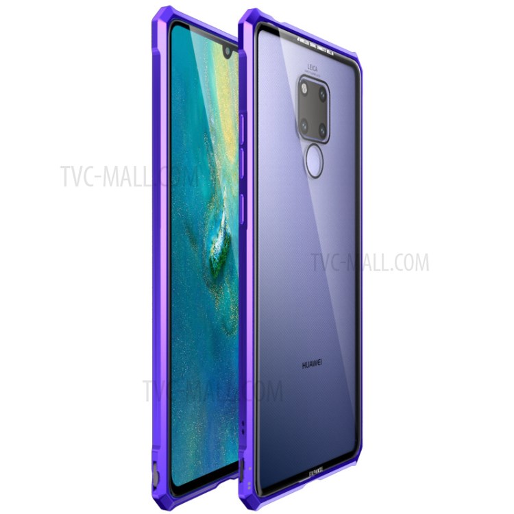 Case Huawei Mate 20 X / Pre-order * กรอบโลหะ + กระจกนิรภัยปกหลัง *