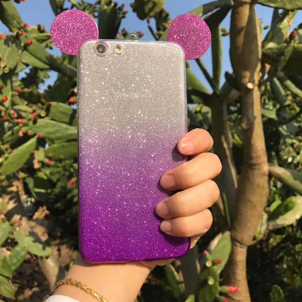 Case Oppo F1S / Pre-order * 3D ซิลิโคน หูมิกกี้เม้าส์ *