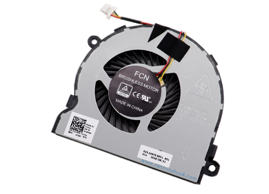 พัดลม CPU Dell Inspiron 15 3576 ราคา พิเศษ พัดลม ซีพียู โน๊ตบุ๊ค Dell 3576 CPU Fan Dell Inspiron 15 3576 แท้ ตรงรุ่น ประกันศูนย์ Dell Thaiand