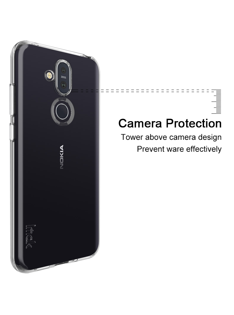Case Nokia 8.1 / Pre-Order * IMAK UX-5 Series ผลิตจาก TPU คุณภาพสูง *