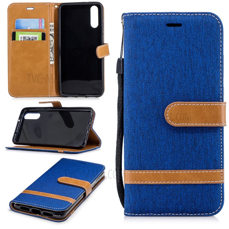 Case Huawei P20 / Pre-order * เคสผ้าหนัง PU Wallet เคสหนัง PU ที่เชื่อมต่อกันทันสมัยและทันสมัย *