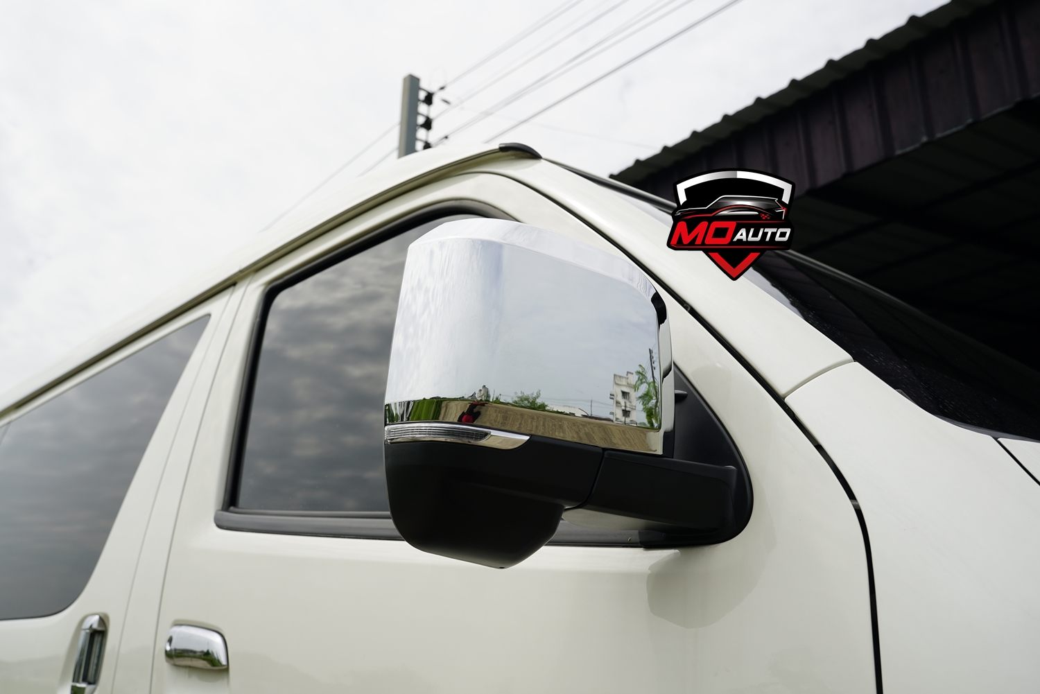 กระจกมองข้างรถตู้ ทรง Majesty สำหรับ Hiace 200 / COMMUTER / VENTURY
