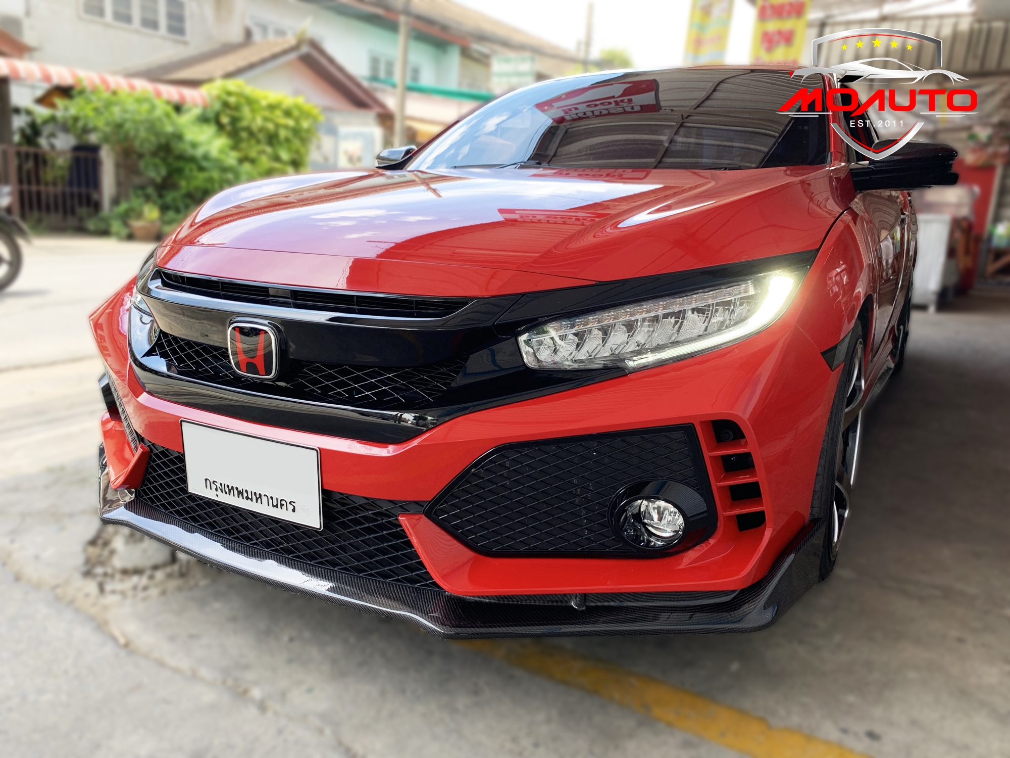 ชุดแต่ง TYPE-R สำหรับ CIVIC FC 2016-2021 (แบบเปลี่ยนกันชน)