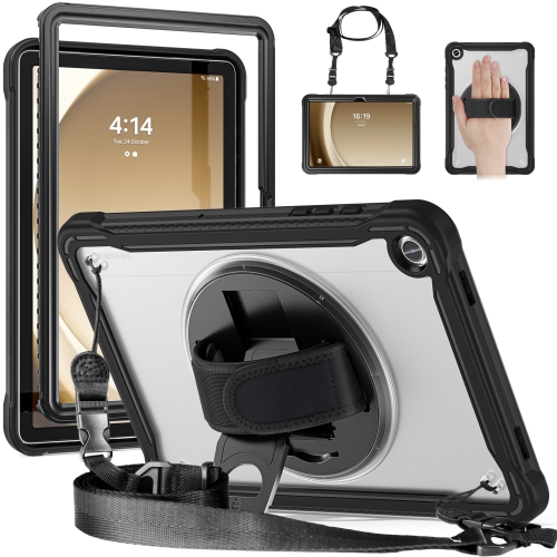 Case Samsung Galaxy Tab A9 + # Pre-order * เคสแท็บเล็ตไฮบริดสำหรับงานหนักพร้อมที่จับและสายคล้องไหล่ *