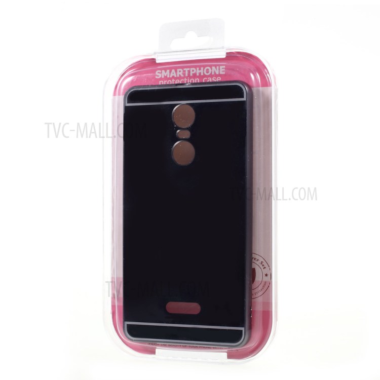 Case Lenovo K6 Note / Pre-order * 2 in 1 กรอบโลหะ + กระจกหลังคล้าย *