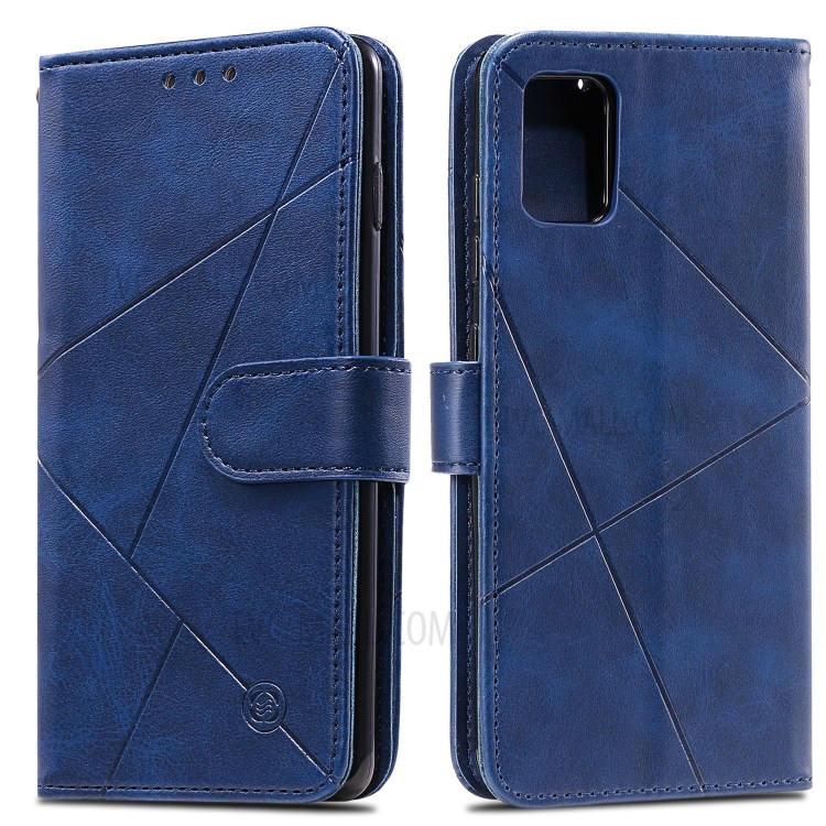 Case Vivo V19 / Pre-order * เคสเรขาคณิตสไตล์กระเป๋าสตางค์ซองหนังพลิกด้วยเชือกเส้นเล็ก *