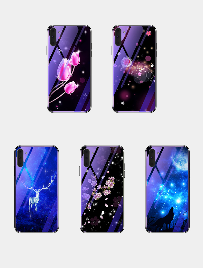 Case Samsung Galaxy Note 10 / Pre-Order * เคส TPU Soft กรอบ + บลูเรย์กระจกนิรภัย + PC แผ่นหลังไฮบริด *