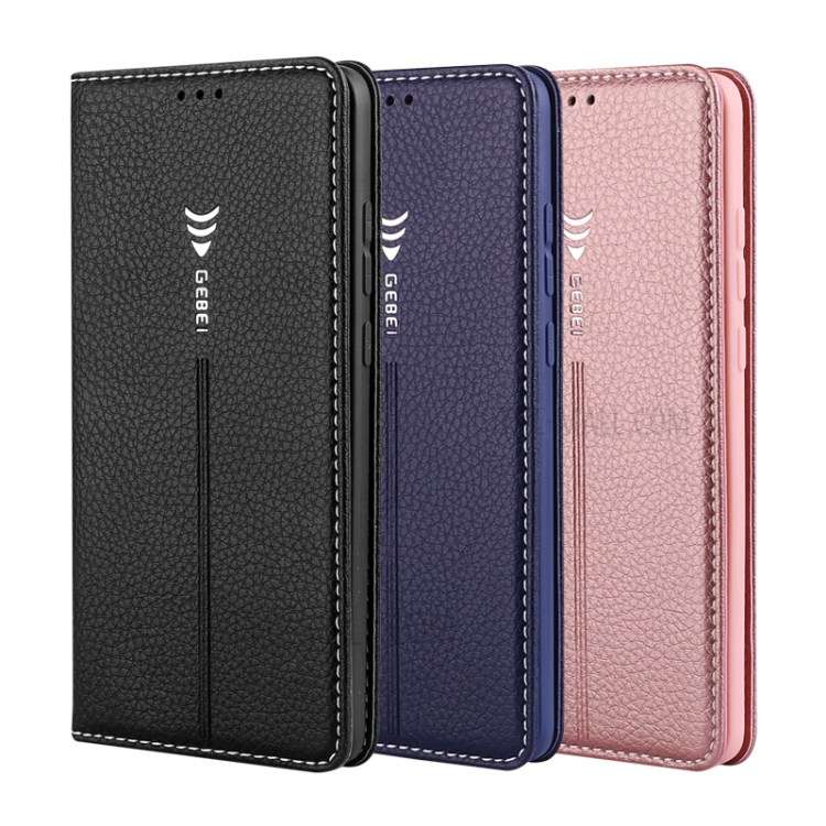 Case Huawei Mate 9 / Pre-order * GEBEI ทำจากหนัง PU ทนทานผิวเนื้อลิ้นจี่ *