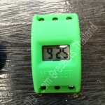 Watch Green (ตัวเรือนนาฬิกาข้อมือสีเขียว แบบตัวเลข ดิจิตอล สำหรับ ยางถักLoom Bands)