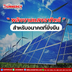 ระบบโซล่าเซลล์ซันเนอร์ยี่: นวัตกรรมพลังงานแสงอาทิตย์สำหรับอนาคตที่สะอาดและยั่งยืน