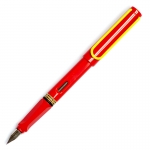 Lamy China Special Limited Edition Red with Yellow Light Clip
