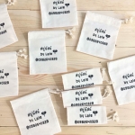 ถุงผ้าใส่สบู่ แนวรักษ์โลก