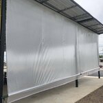 ผ้าใบชักรอกสีขุุ่น skylight solarview 5 M X 5 M ผ้าใบสีขุ่น โปร่งแสง (ไม่รวมเสาเหล็กค้ำยัน) ผ้าใบกันสาดแบบขุ่นมัว ผ้าใบกันฝนโปร่งแสง ผ้าใบม้วนกันฝนแบบขุ่น ผ้าใบม้วนกันแดดสีขุ่น สีขุ่น Sky Light Solar View