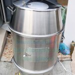 ถังอบหมูแดง70เซนสแตนเลส