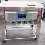 เตาอบเบเกอรี่สแตนเลส4ถาดขนาดกลาง