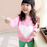 เสื้อไหมพรม ลายหัวใจ ไซส์ 13