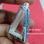 ตลับเงินลงยาใส่พระผงสุพรรณ