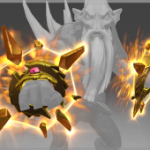 [IN-STOCK]Golden Bracers of Forlorn Precipice