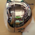 ไฟหน้า YL2G กลมชุบเงา