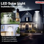 Solar LED : ไฟโซล่าเซลล์กับการใช้งานในการป้องกัน ขโมย!!
