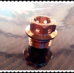 น๊อตอุดน้ำมันเครื่อง ทอง-หัวเจาะ