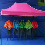 เต็นท์พับได้ 600D กว้าง 3 เมตร ยาว 6 เมตร สูง 2.2 เมตร เต็นท์พับเก็บได้ เต็นท์ตลาดนัด เต็นท์จอดรถ เต็นท์ขายของ รังสิต ปทุมธานี ตลาดรังสิต ตลาดคลอง2 เต็นท์เก็บของ เก็บง่าย กางง่าย ใช้งานง่าย สะดวก รวดเร็ว ทนทาน แข็งแรง ติดตั้งง่าย ฟ้า เขียว ขาว เเดง ชมพู น้ำเงิน 3 X 6 X 2.2M