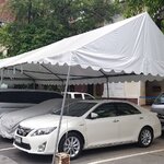 เต็นท์ทรงจั่ว ขนาด กว้าง5เมตร x ยาว11เมตร x สูง2.5เมตร เต๊นท์ผ้าใบทรงจั่ว เต็นท์จั่ว เต็นท์ทรงจั่ว เต็นท์ผ้าใบทรงจั่ว เต็นท์เช่า เต็นท์จอดรถ เต็นท์จัดงาน เต็นท์งานวัด เต็นท์วัด