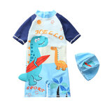 ชุดว่ายน้ำ ลายไดโนเสาร ์ไซส์ S-XL-2XL