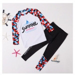 ชุดว่ายน้ำ สกรีน Summer Holidays ไซส์ 3XL