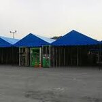 เต็นท์ทรงจั่ว ขนาด กว้าง1เมตร x ยาว5เมตร x สูง2.5เมตร เต๊นท์ผ้าใบทรงจั่ว เต็นท์จั่ว เต็นท์ทรงจั่ว เต็นท์ผ้าใบทรงจั่ว เต็นท์เช่า เต็นท์จอดรถ เต็นท์จัดงาน เต็นท์งานวัด เต็นท์วัด